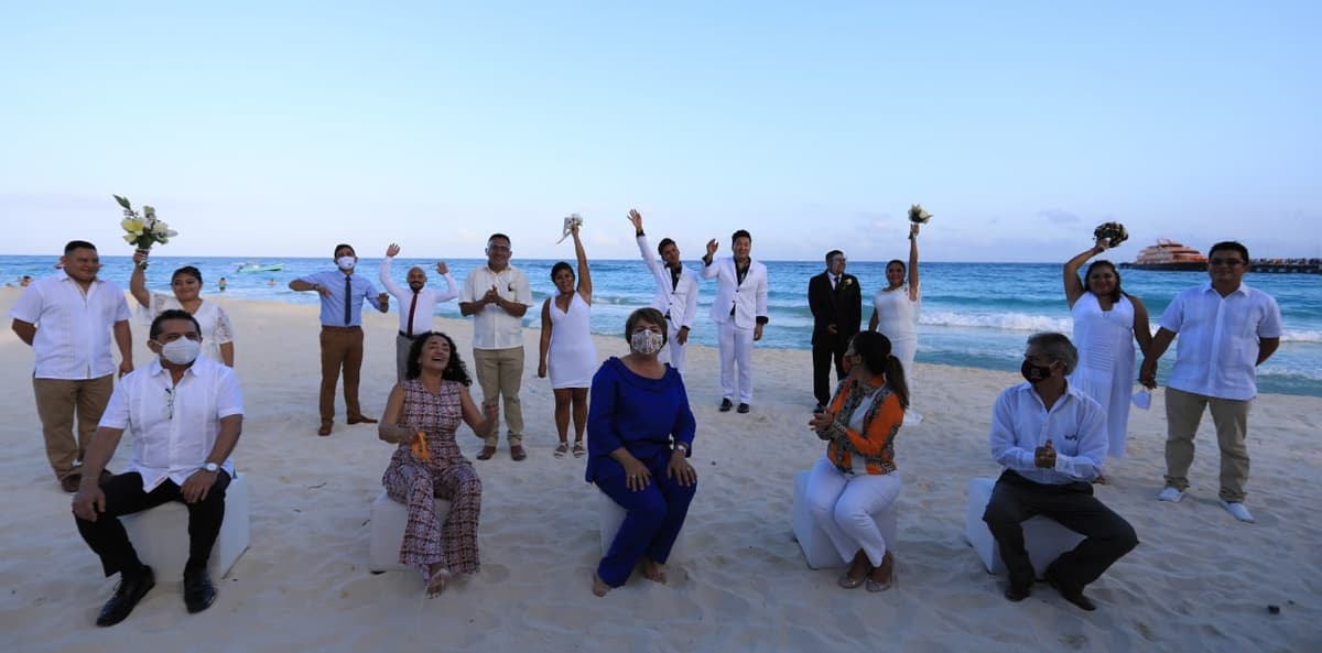 Continúan los matrimonios, bajo las medidas de higiene y seguridad