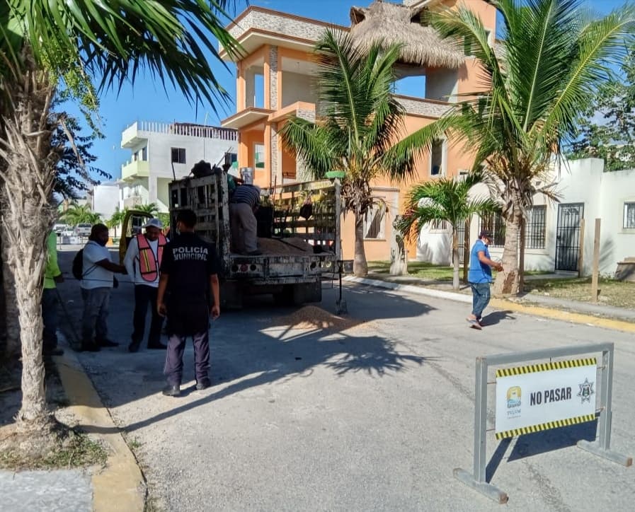 La Colonia Guerra de Castas ya cuenta con un tope reductor de velocidad, para evitar accidentes viales