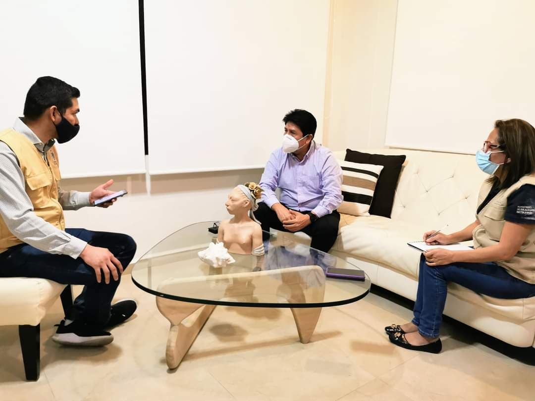 Se reúne alcalde de Tulum con Cónsul de El Salvador para apoyar a familia de Victoria Salazar