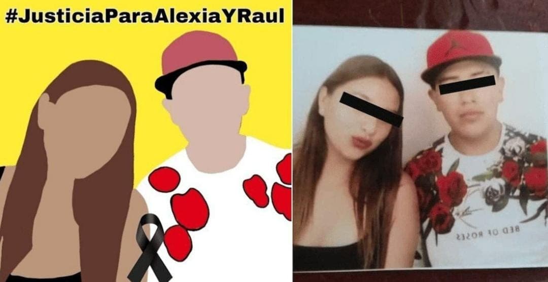 Alexia y Raúl fueron a entregar ropa; los hallaron calcinados en el Edomex