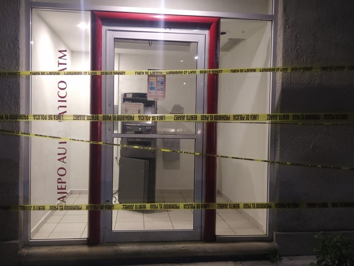 Detenido cuando intentaba forzar un cajero automático