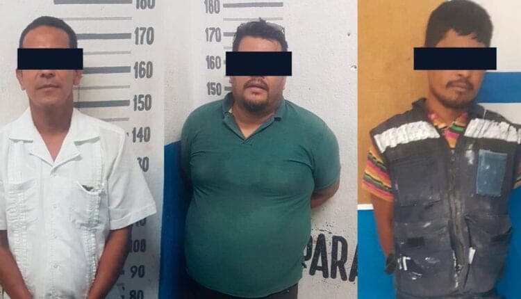 Detienen a tres por cobro de derecho de piso en Playa del Carmen