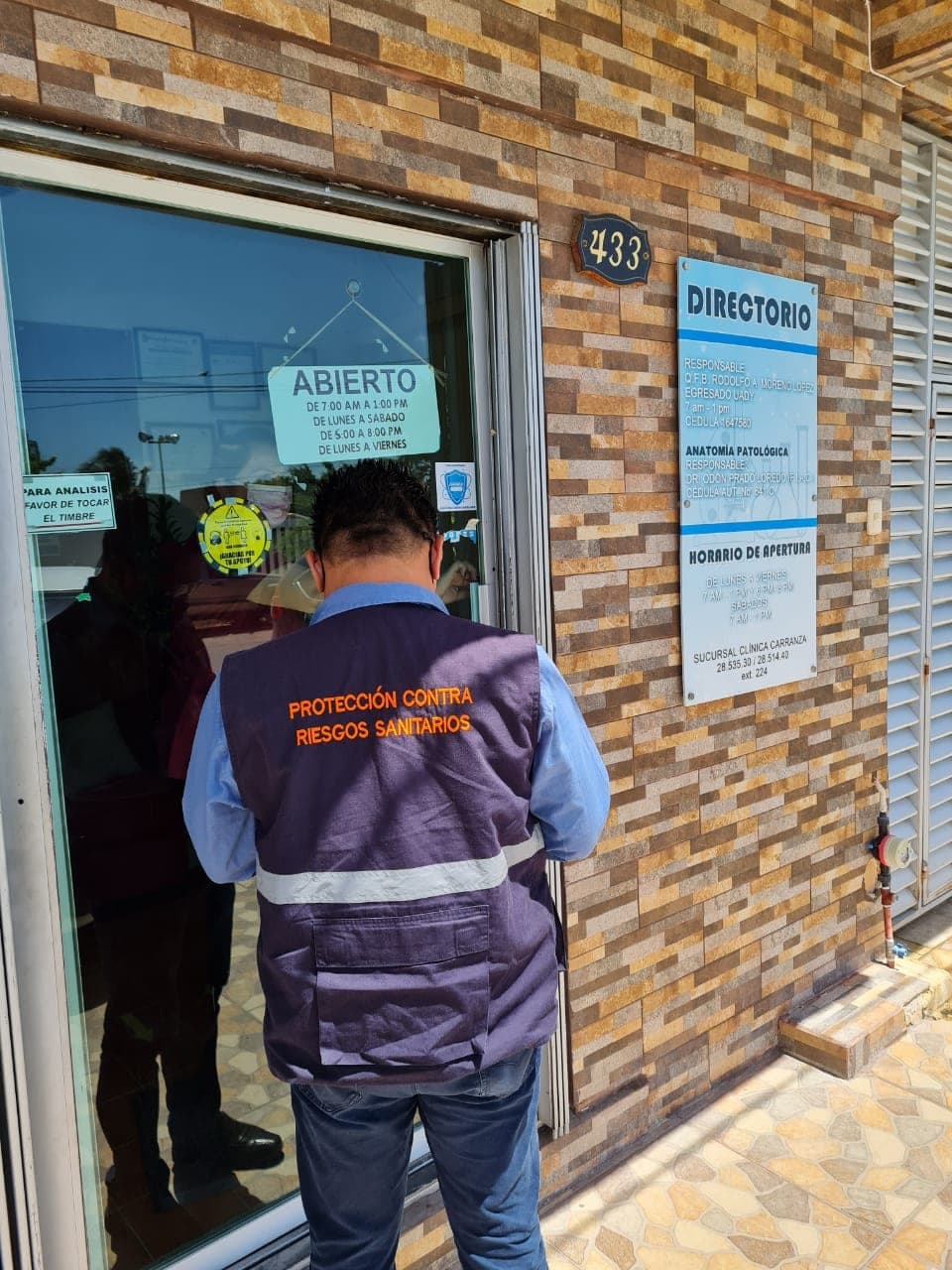 150 laboratorios fueron verificados para constatar su documentación para realizar pruebas COVID-19