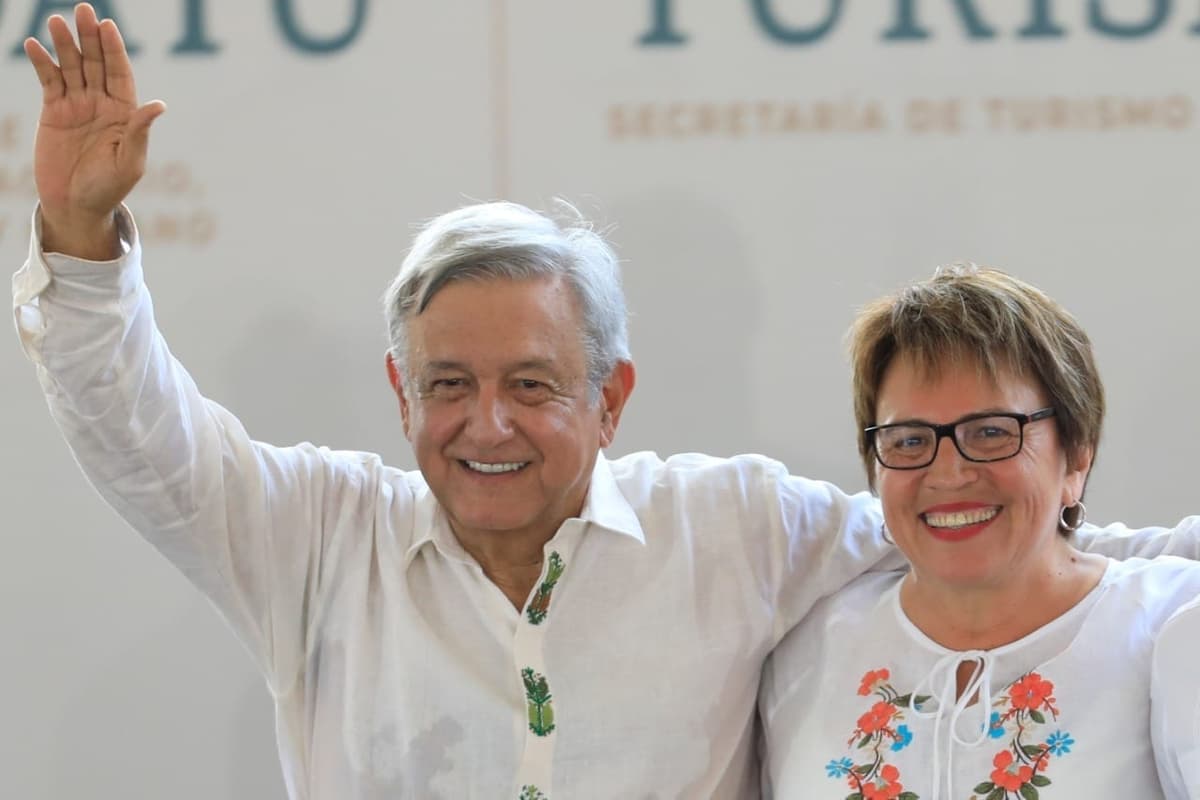 Celebra Laura Beristain visita de AMLO para dar inicio al tramo 5 del Tren Maya