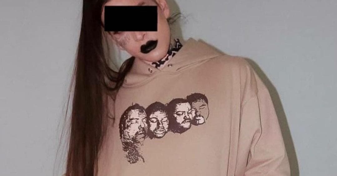 Marca causa polémica por sudadera con cabezas mutiladas por el narco