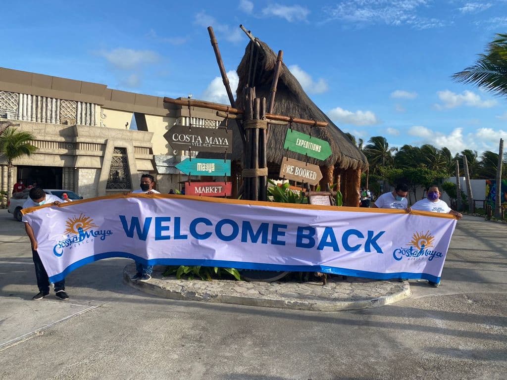 Se reactiva el segmento de cruceros en Mahahual