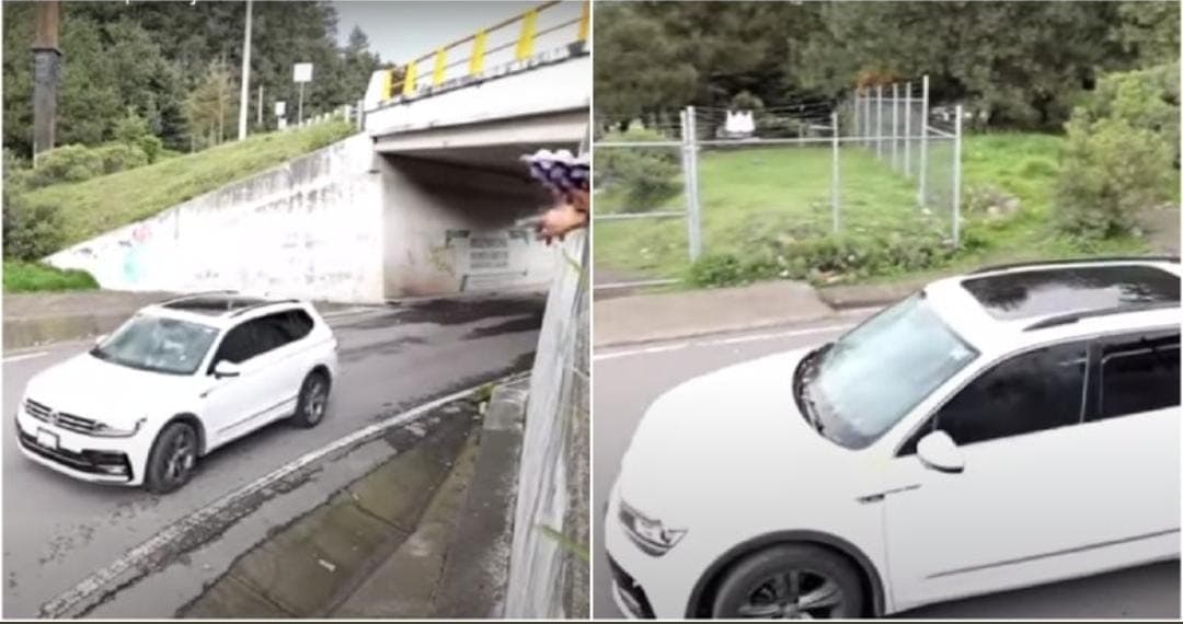 Video: Muestran cómo operan ladrones; ahora arrojan huevos a autos