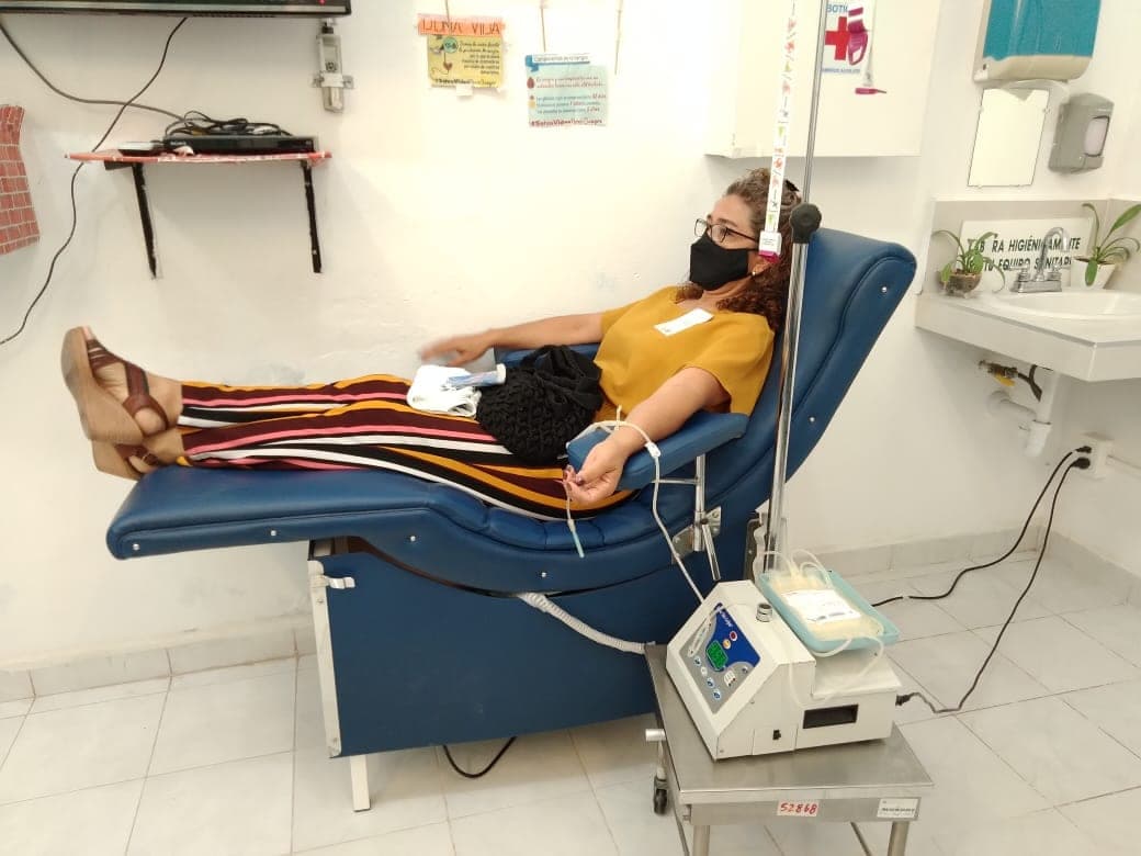 Pandemia causa notable disminución de donantes de sangre en Chetumal
