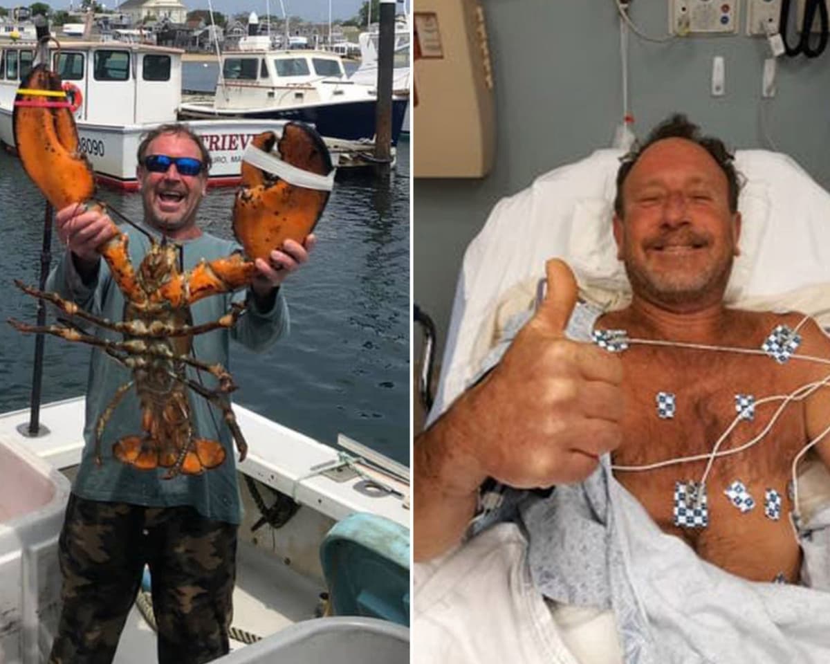 Ballena se 'traga' a un pescador y luego lo escupe, logró sobrevivir