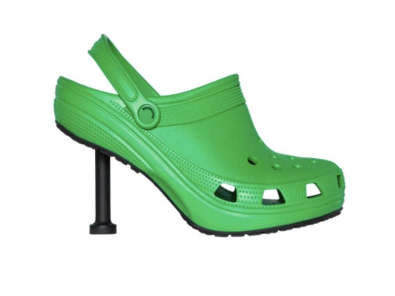 Lanzan Crocs con tacones...es colaboración con Balenciaga