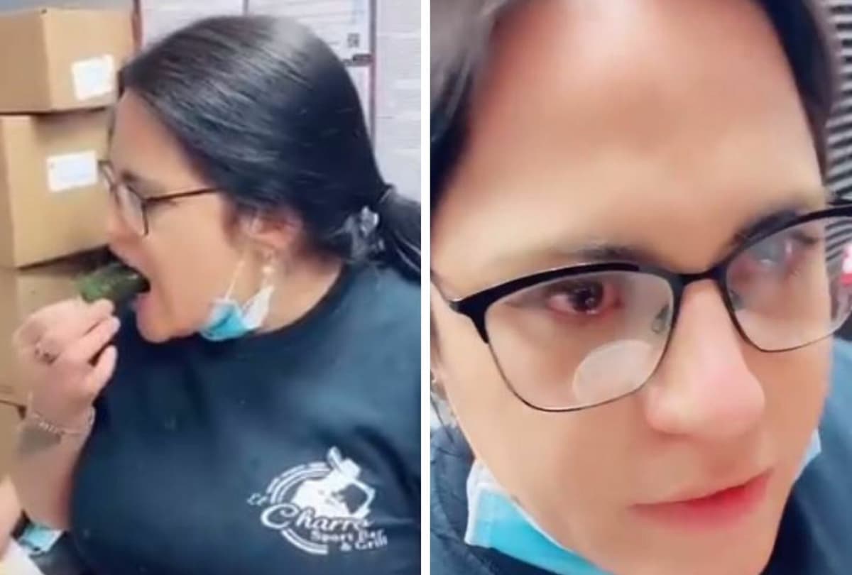 'Chile come cualquiera': Puertorriqueña se burla de mexicanos y no aguanta unos chiles toreados