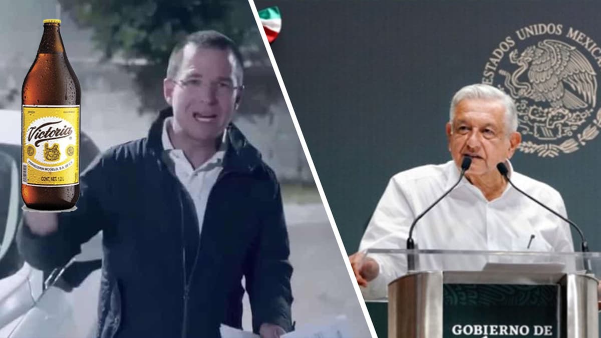 VIDEO: Ricardo Anaya le da permiso a AMLO de tomarse una caguama