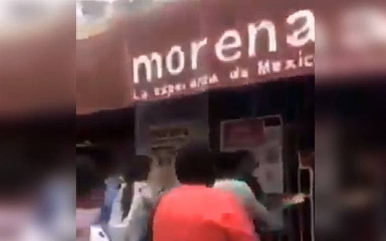 Simpatizantes de Morena reclaman pago por votar a favor de Francisco Chíguil