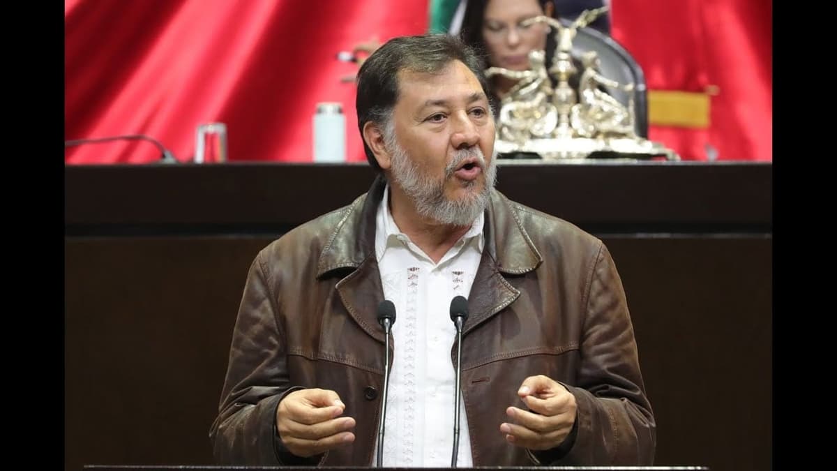Fernández Noroña desea pronta recuperación a Calderón 'para poder llevarte a la cárcel'