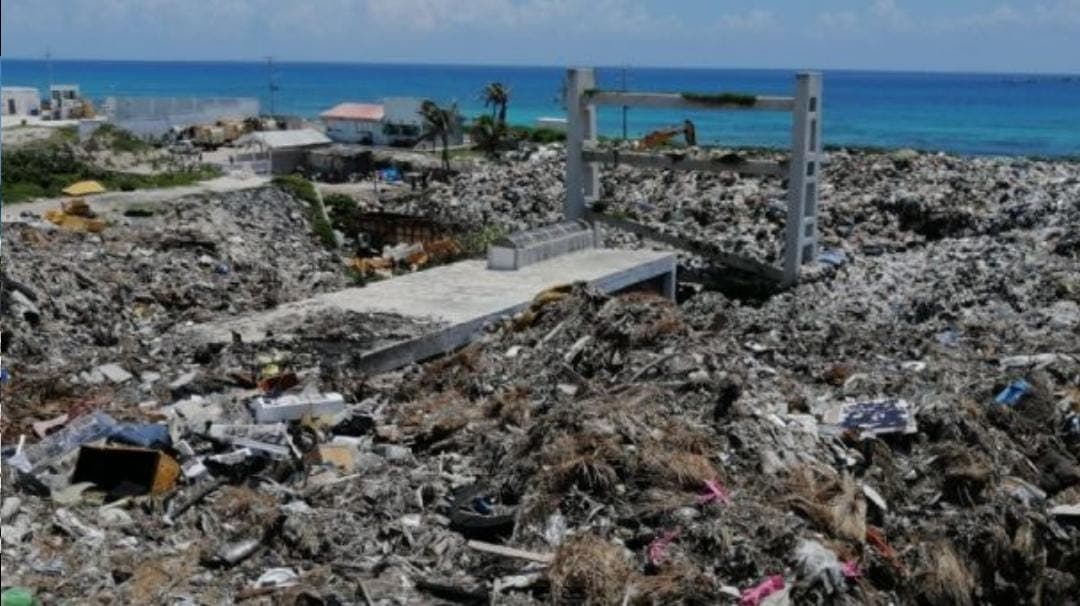 Más de 11 mil toneladas de basura alejan al turismo de Isla Mujeres
