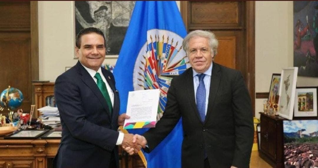 Luis Almagro de la OEA da positivo a Covid tras reunirse con Aureoles