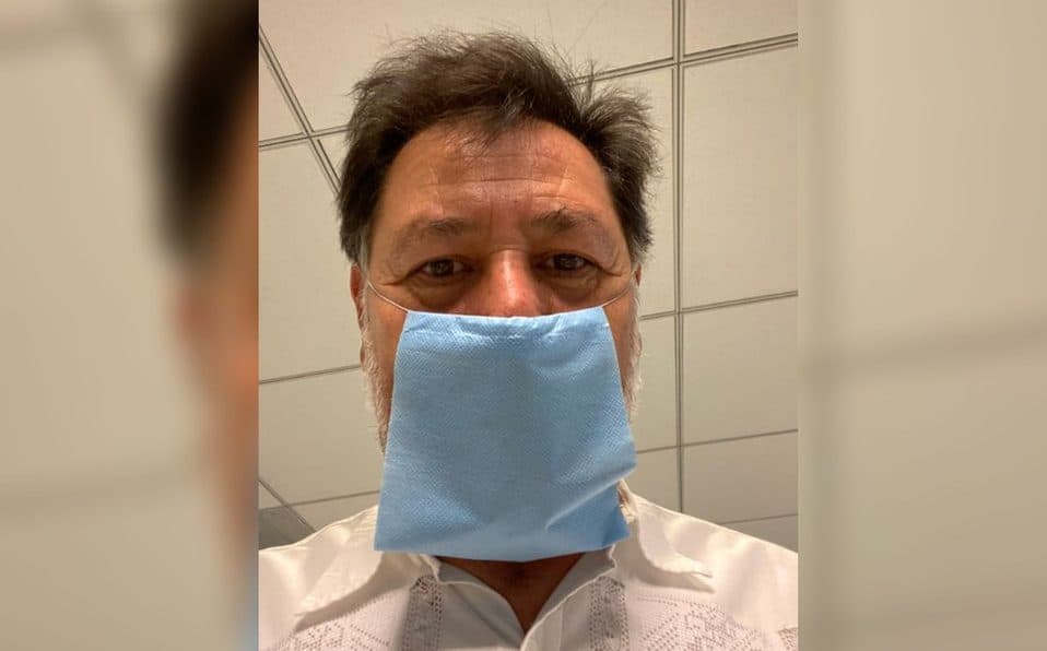 "Salí positivo al coví”: confirma Noroña que se contagio tras 'una noche muy dura'