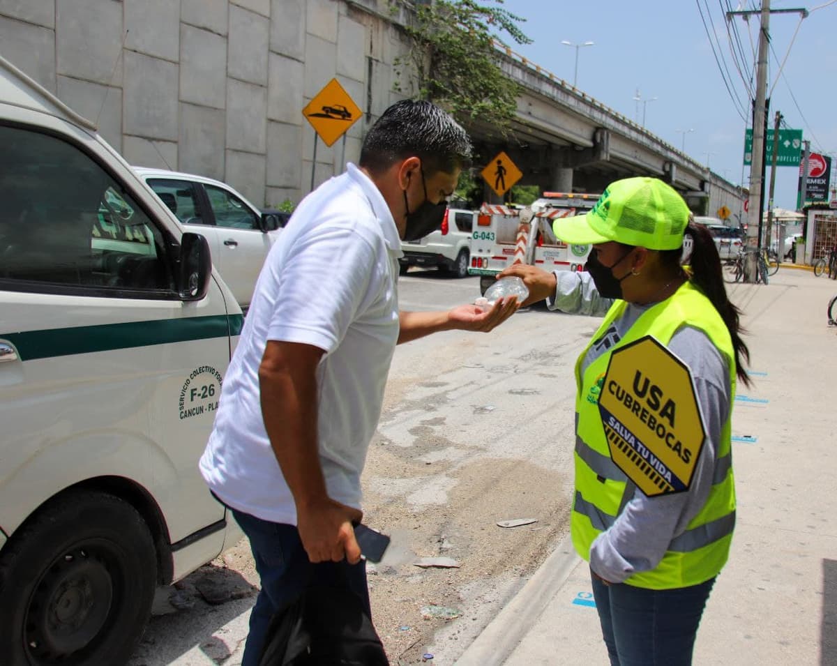 Con trabajo en equipo, refuerzan acciones preventivas contra el COVID en Puerto Morelos