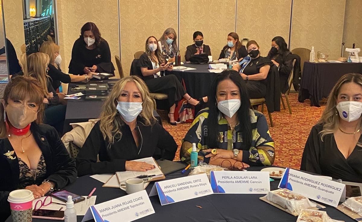 Participa AMEXME Riviera Maya en Asamblea Nacional en la CDMX