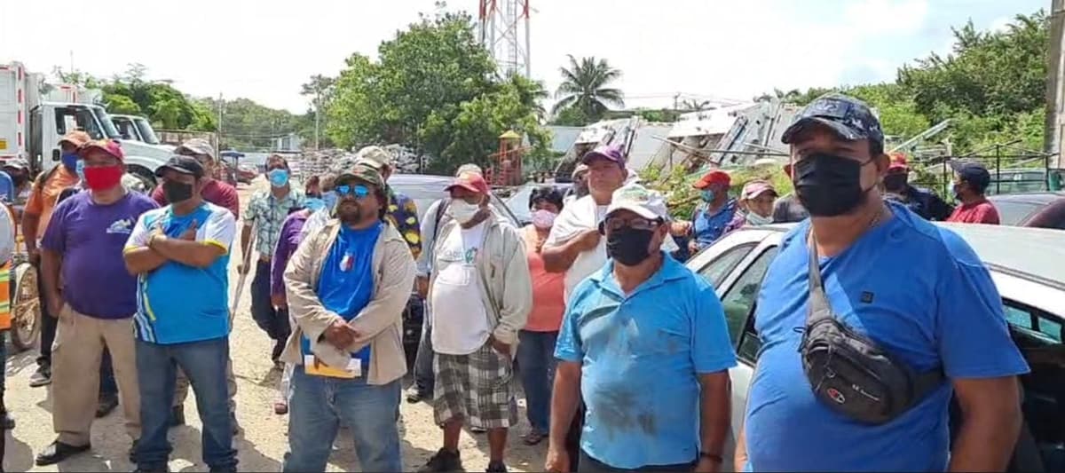 Por paro de trabajadores del Ayuntamiento de Othón P. Blanco, no habrá recoja de basura