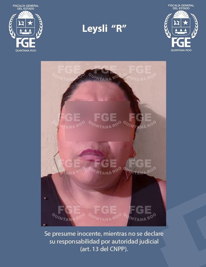 Detienen a una mujer con drogas durante cateo en Felipe Carrillo Puerto