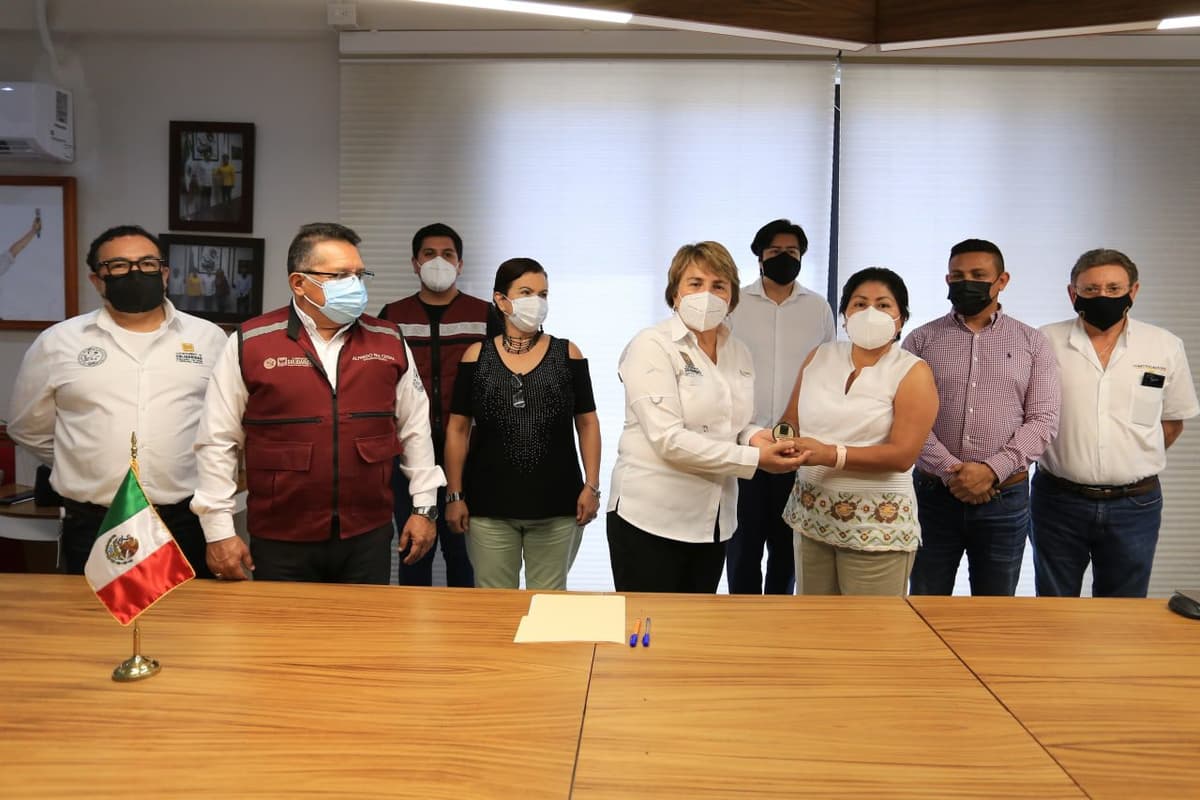 Se reúne Laura Beristain con representantes de la SCT; ratifica su respaldo al Tren Maya