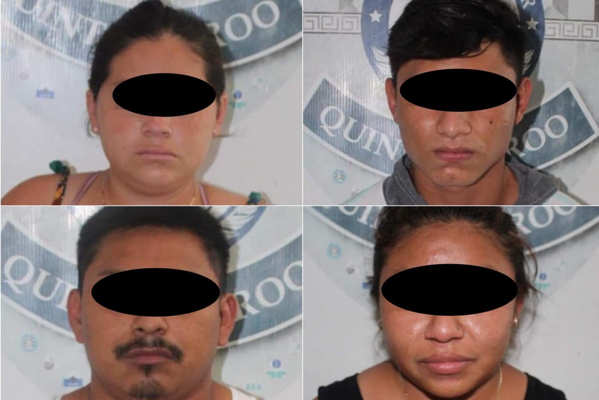 ¡CUATRO DETENIDOS EN CANCÚN! Portaban armas de uso exclusivo del ejército en la SM 227