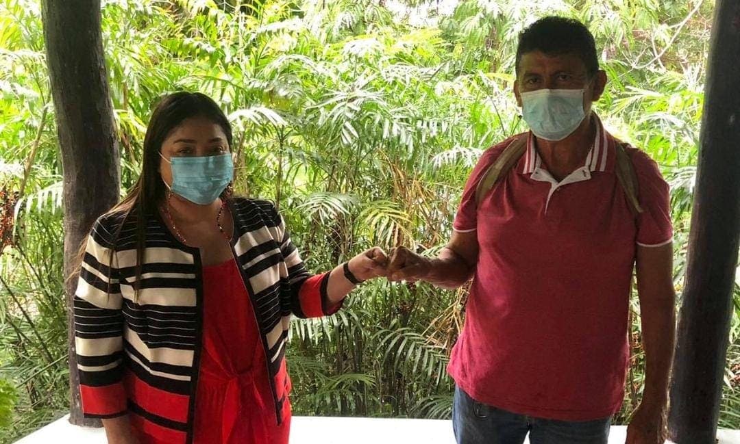 Alianza por el sur; se reúne "Chepe" Contreras con alcaldesa electa de OPB