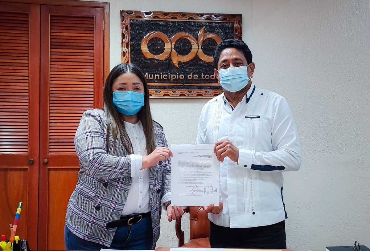 Presidentes entrante y saliente: se reúne Yensunni Martínez con Otoniel Segovia