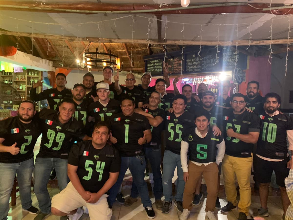 Los Vipers de Playa del Carmen están listos para la temporada invernal de la liga CFL