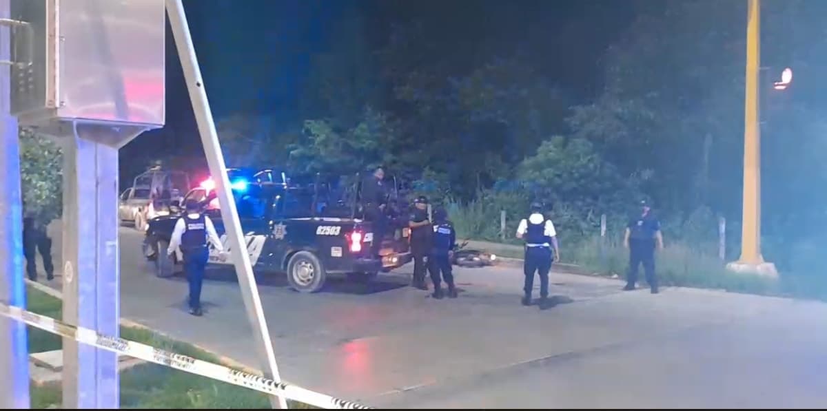 Persecución termina en balacera cerca del Plaza Las Américas de Playa del Carmen