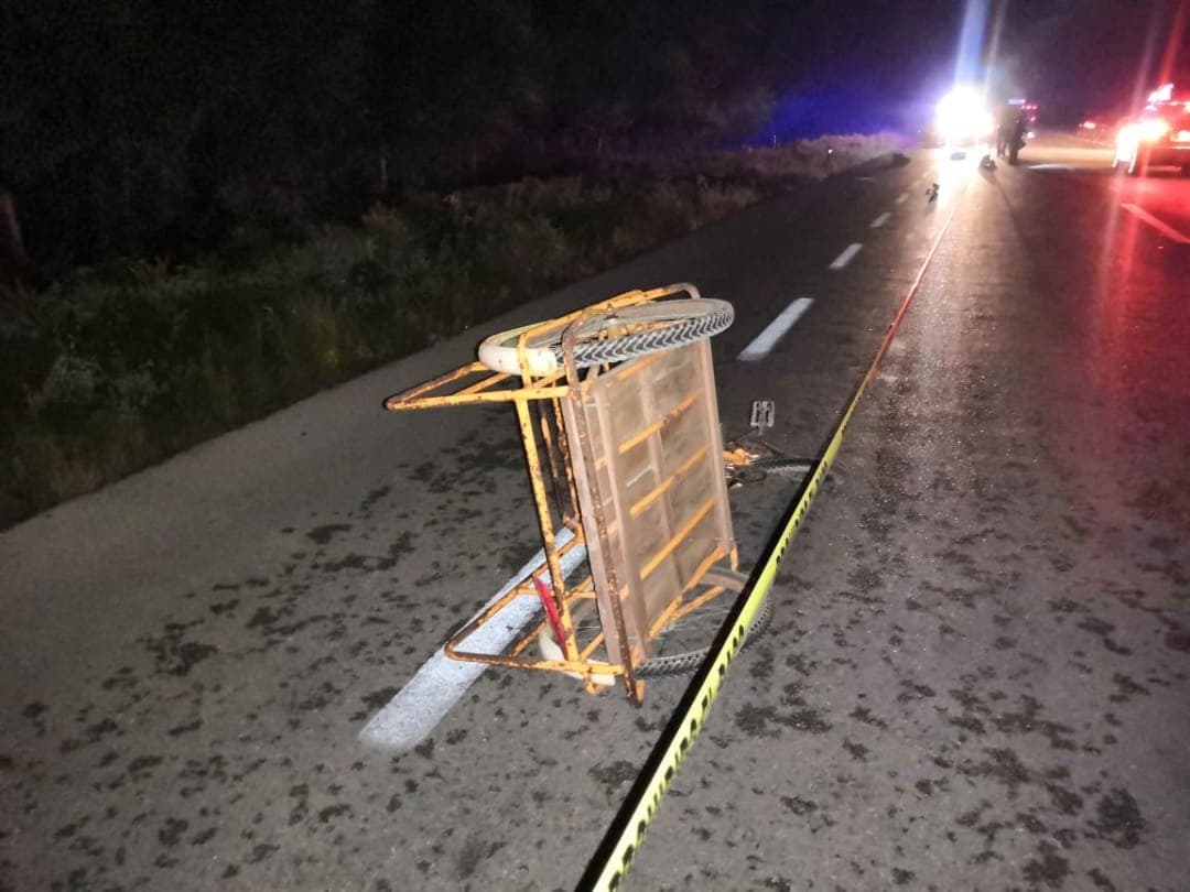 Arrollan a persona que iba en triciclo en Carrillo Puerto