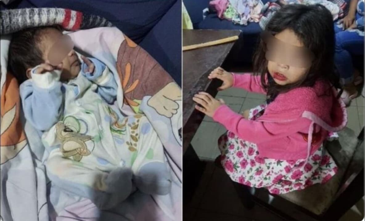 Rescatan a una niña de 3 años con un bebé en brazos en Aguascalientes