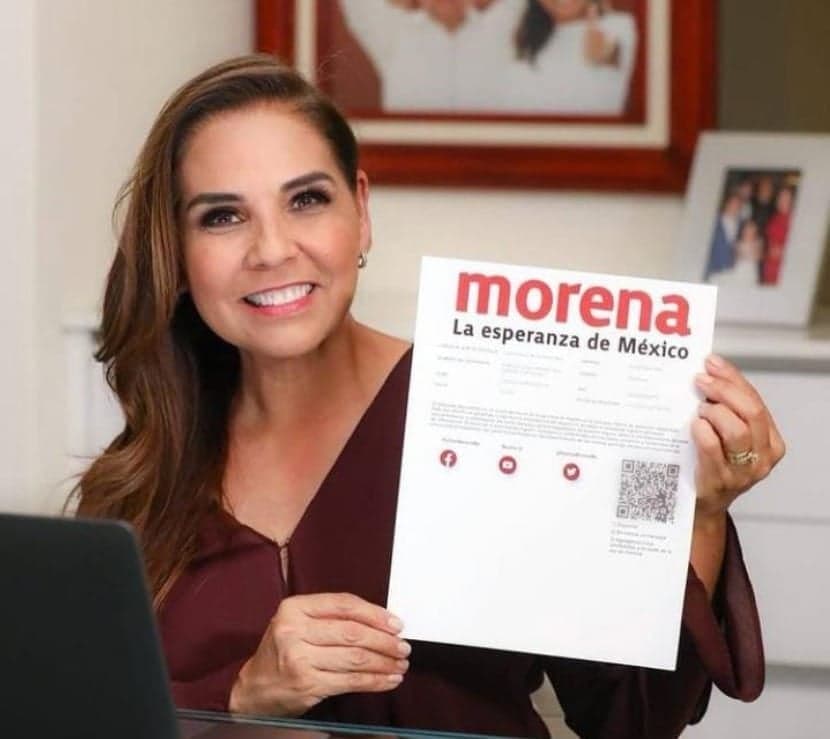 Se inscribe Mara Lezama para contender por la candidatura a gobernadora