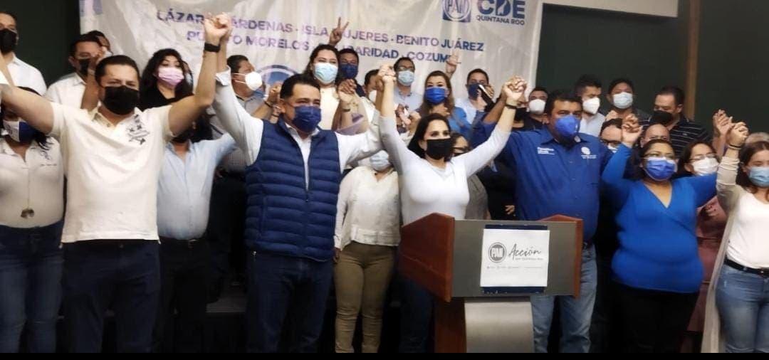 Presenta PAN Q. Roo a Mayuli Martínez como su propuesta para la gubernatura