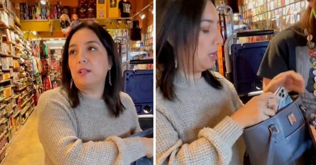 Video: Mujer acusa a afroamericano de robarle su celular; estaba en su bolsa