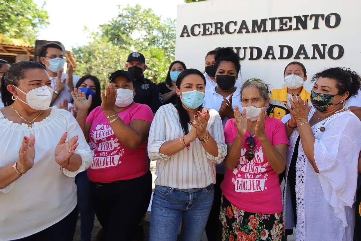 Lleva Blanca Merari Tziu Brigada de Servicios a la Zona Agrícola de Leona Vicario