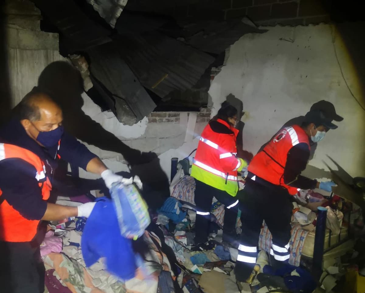 Fuerte explosión de polvorín en Puebla dejó 1 muerto y 8 heridos