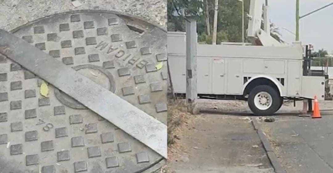 Rescatan a sujeto que había sido secuestrado y encerrado en una coladera