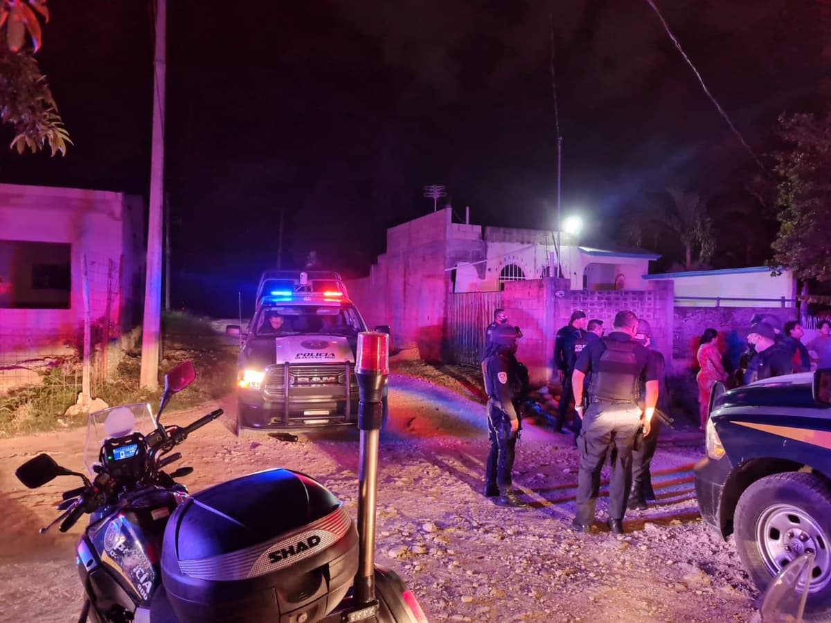 Balean a un hombre en la colonia El Pedregal de Cancún