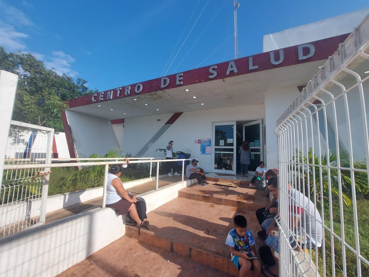 Se agotan pruebas rápidas de Covid en centro de salud de Playa del Carmen