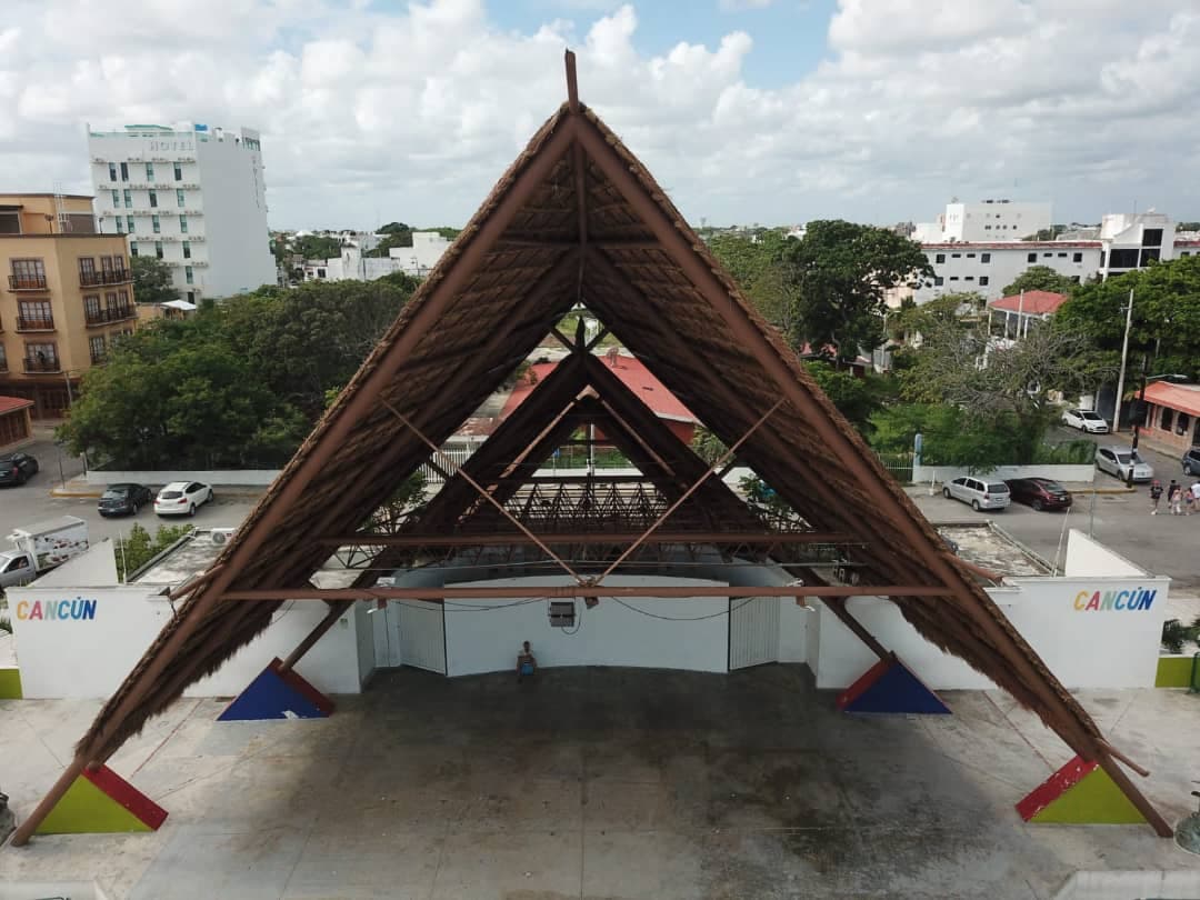Renueva gobierno de Benito Juárez escenario de “Parque de las palapas”