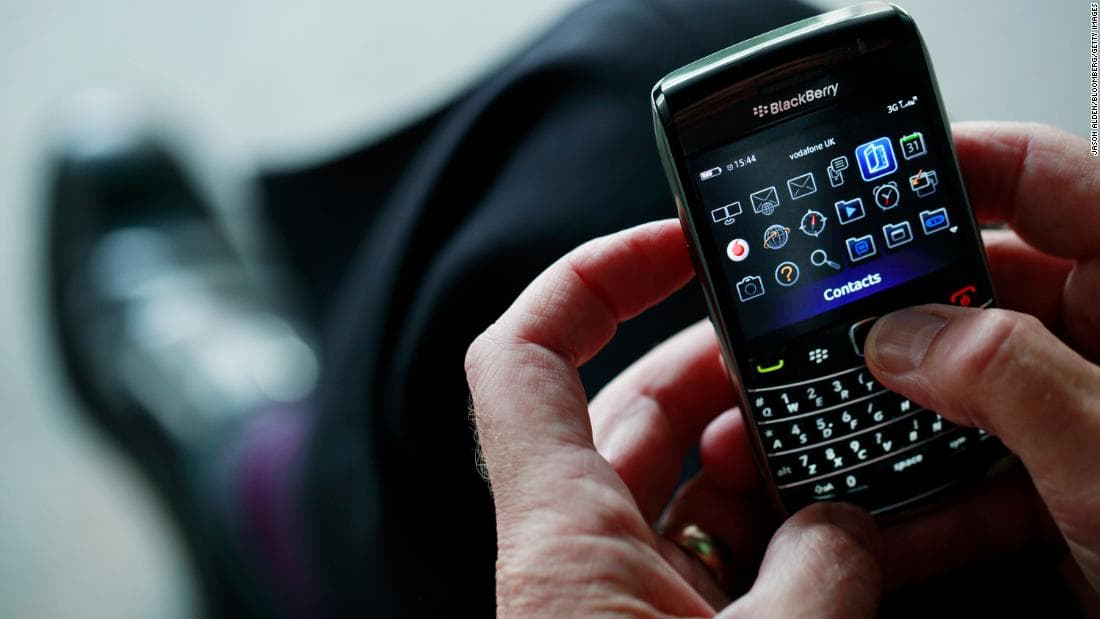 Estos dispositivos de BlackBerry dejarán de funcionar el 4 de enero