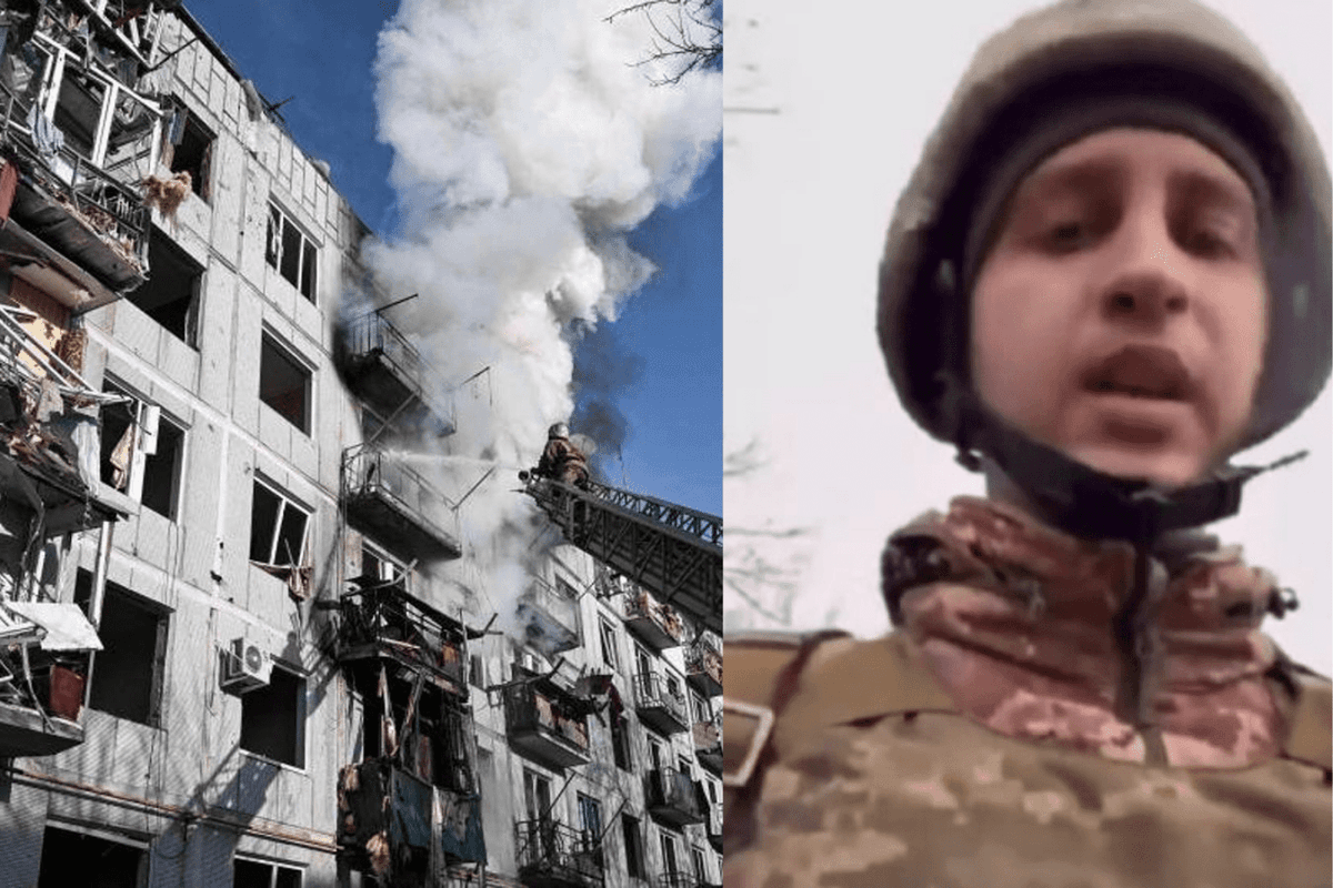 "Mamá, papá, los amo": soldado ucraniano se despide de sus padres