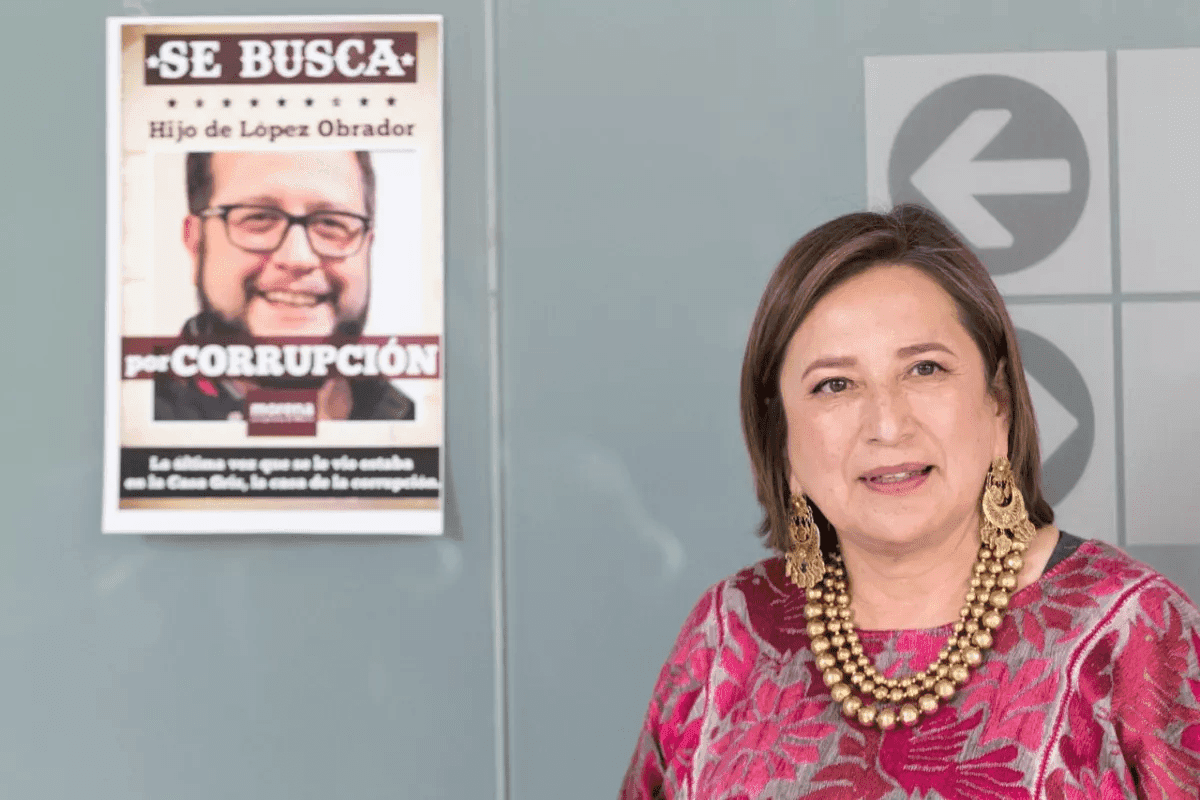 Xóchitl Gálvez denunció a José Ramón, hijo de AMLO, en Estados Unidos