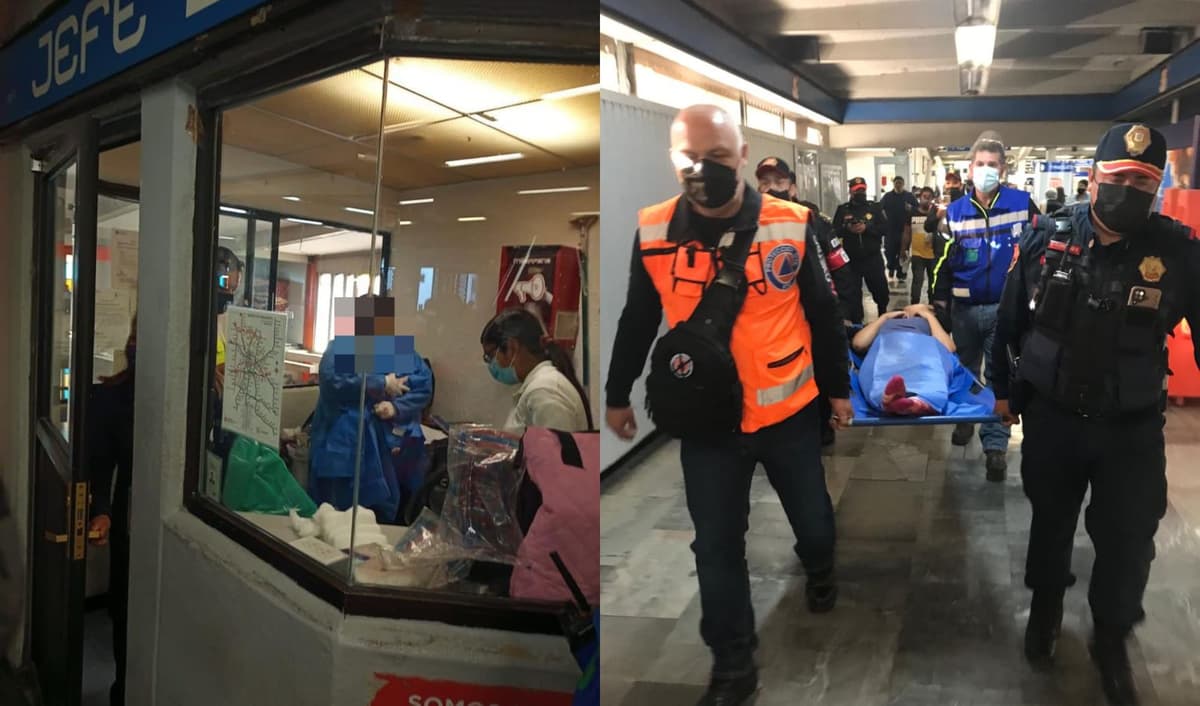 Primer nacimiento del año en el Metro: nace bebé en la estación Tasqueña