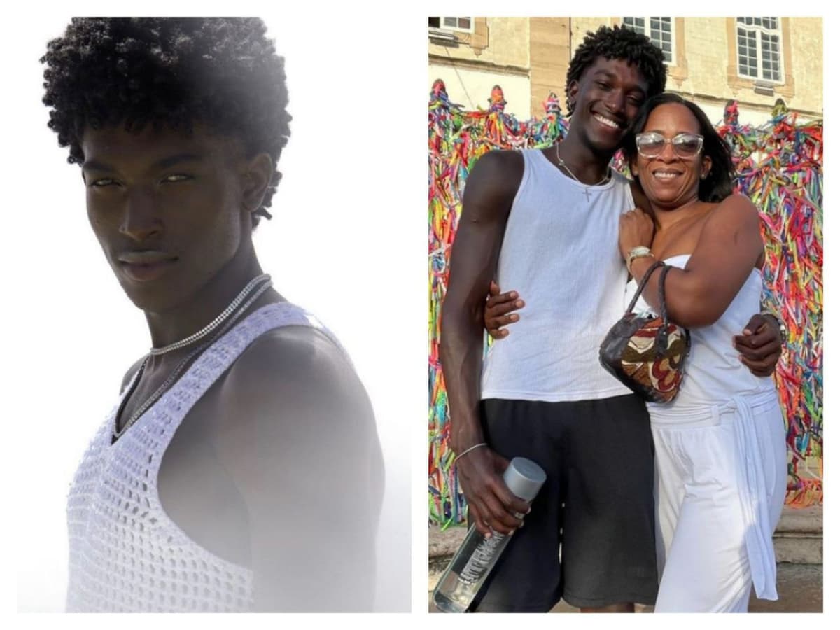 Joven vendía bocadillos para ayudar a su madre, ahora se convierte en el rostro de Hugo Boss