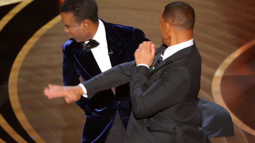 Video: Will Smith golpeó a Chris Rock en plena transmisión del Oscar