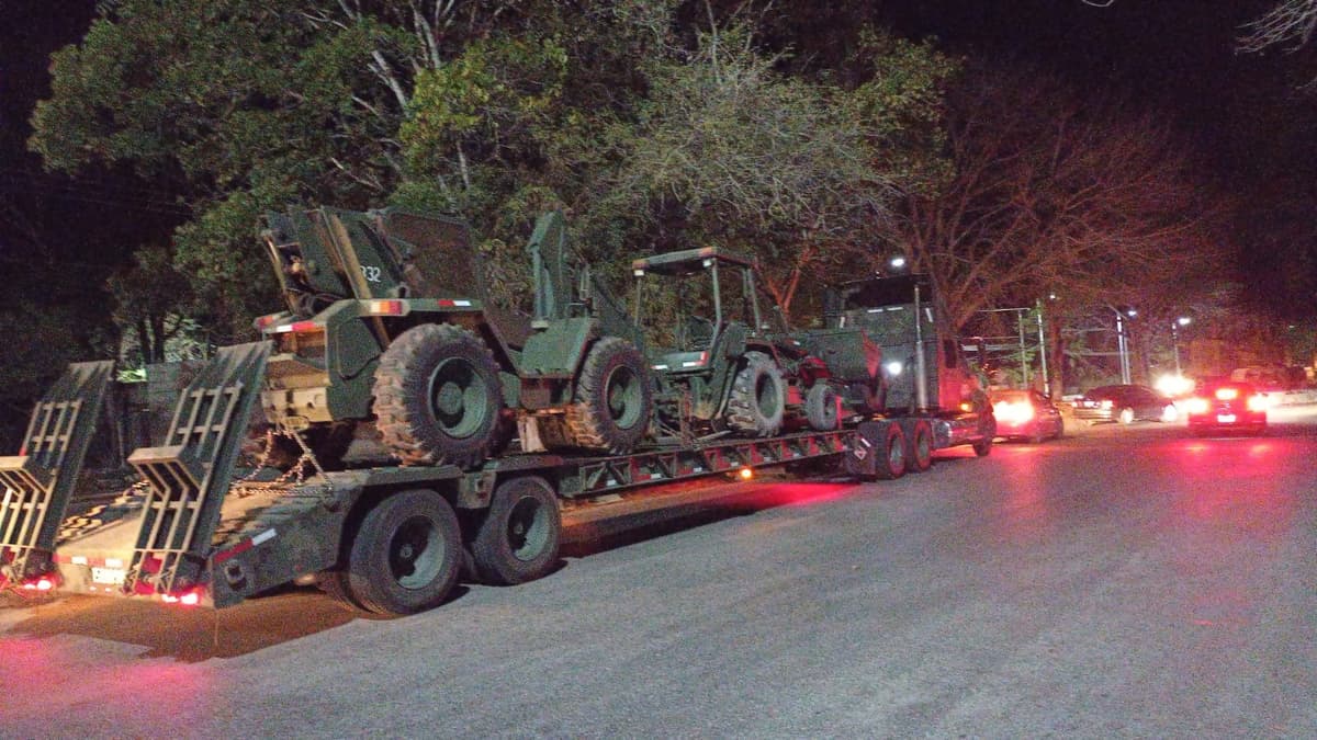 Descansan en Chetumal ingenieros de Sedena a cargo del Tren Maya
