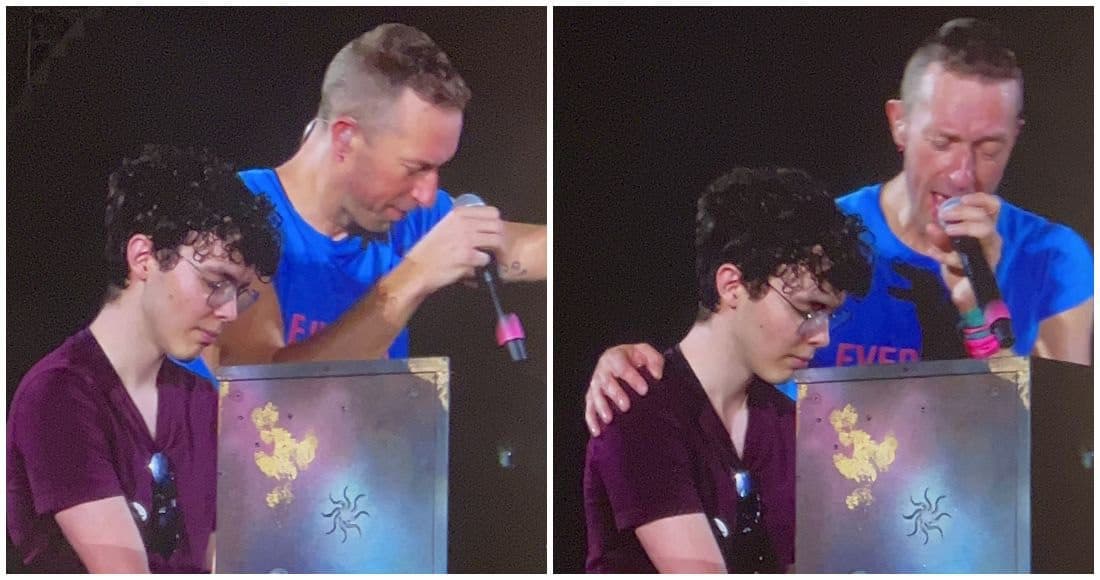 Vídeo: Coldplay sube a fan regiomontano a tocar ‘Gravity’